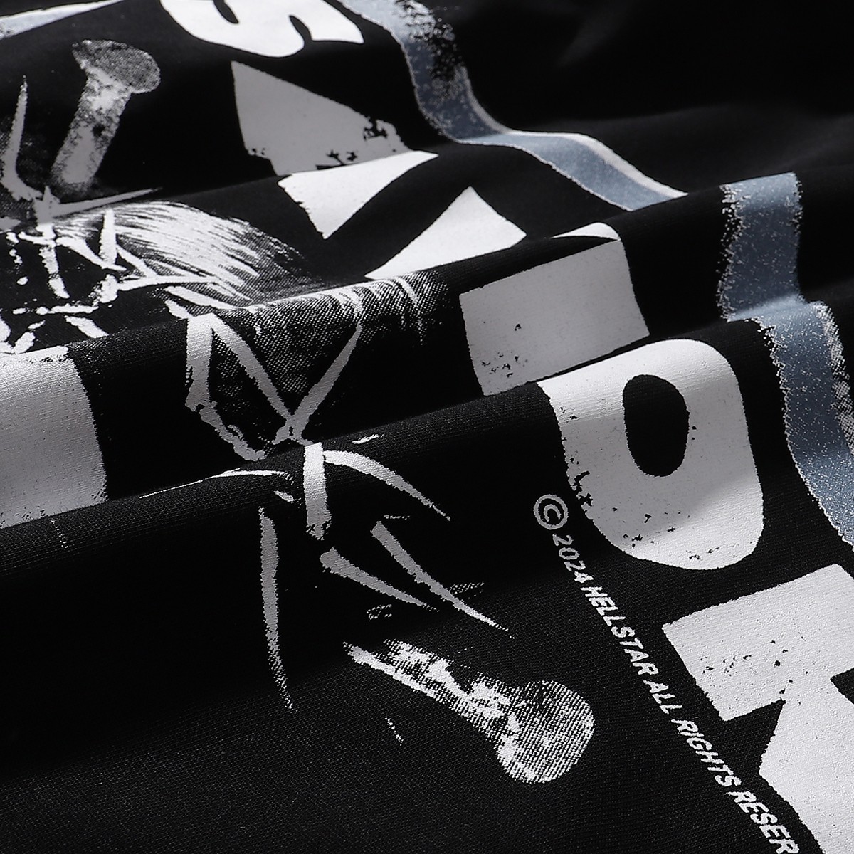 ♪ 120, no. FH 2093, 2024 SS Hellstar Caribbean Pirates ♪ Colour: Black; Ruler: SM L XL - 图片 6