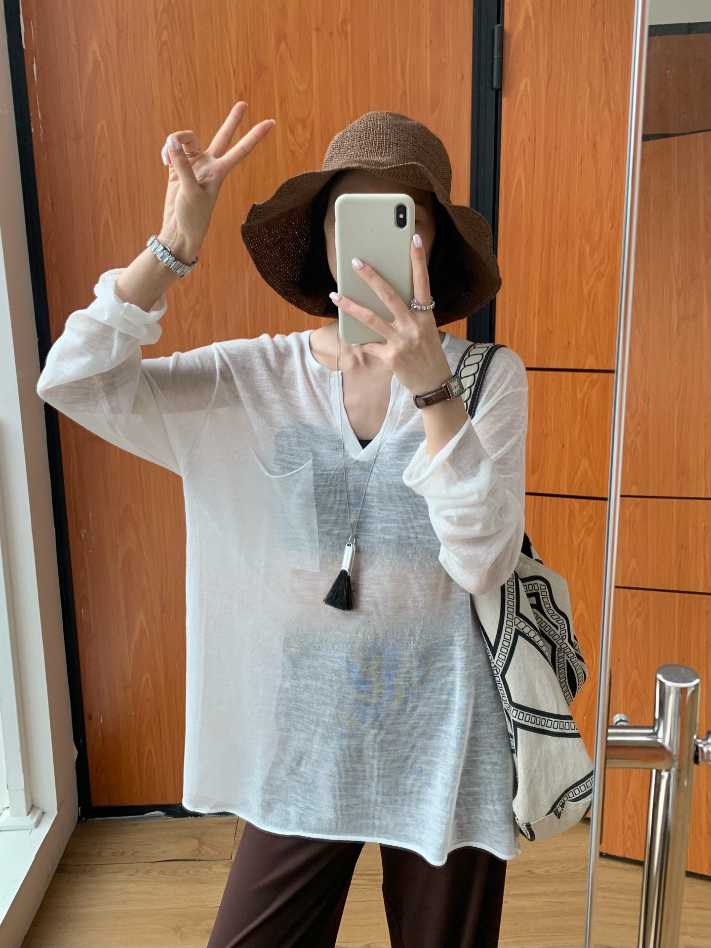 香奈儿 Chanel 高定设计师遮阳帽帽子 #A6780378 2