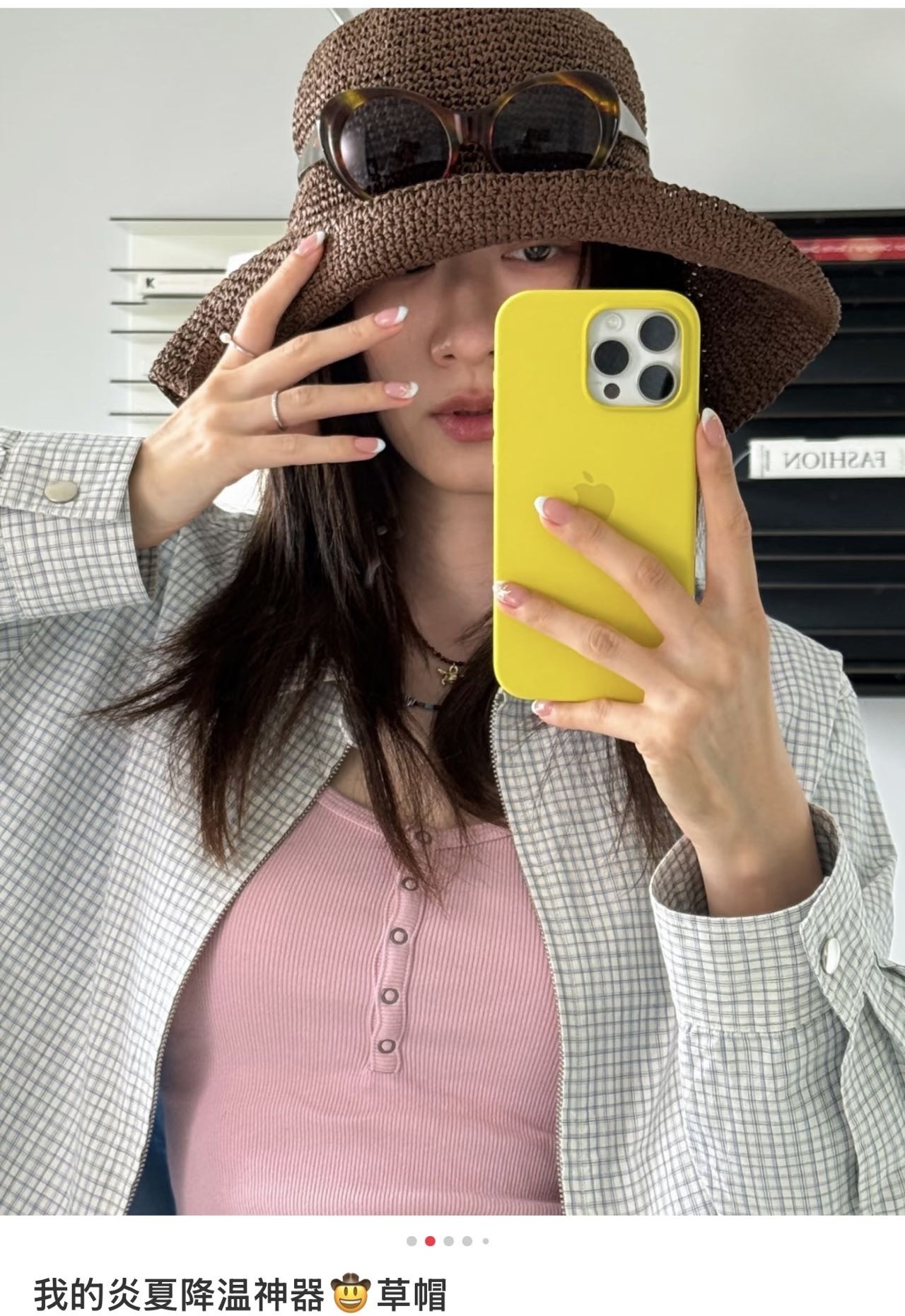 香奈儿 Chanel 高定设计师遮阳帽帽子 #A3BAE6AF 2