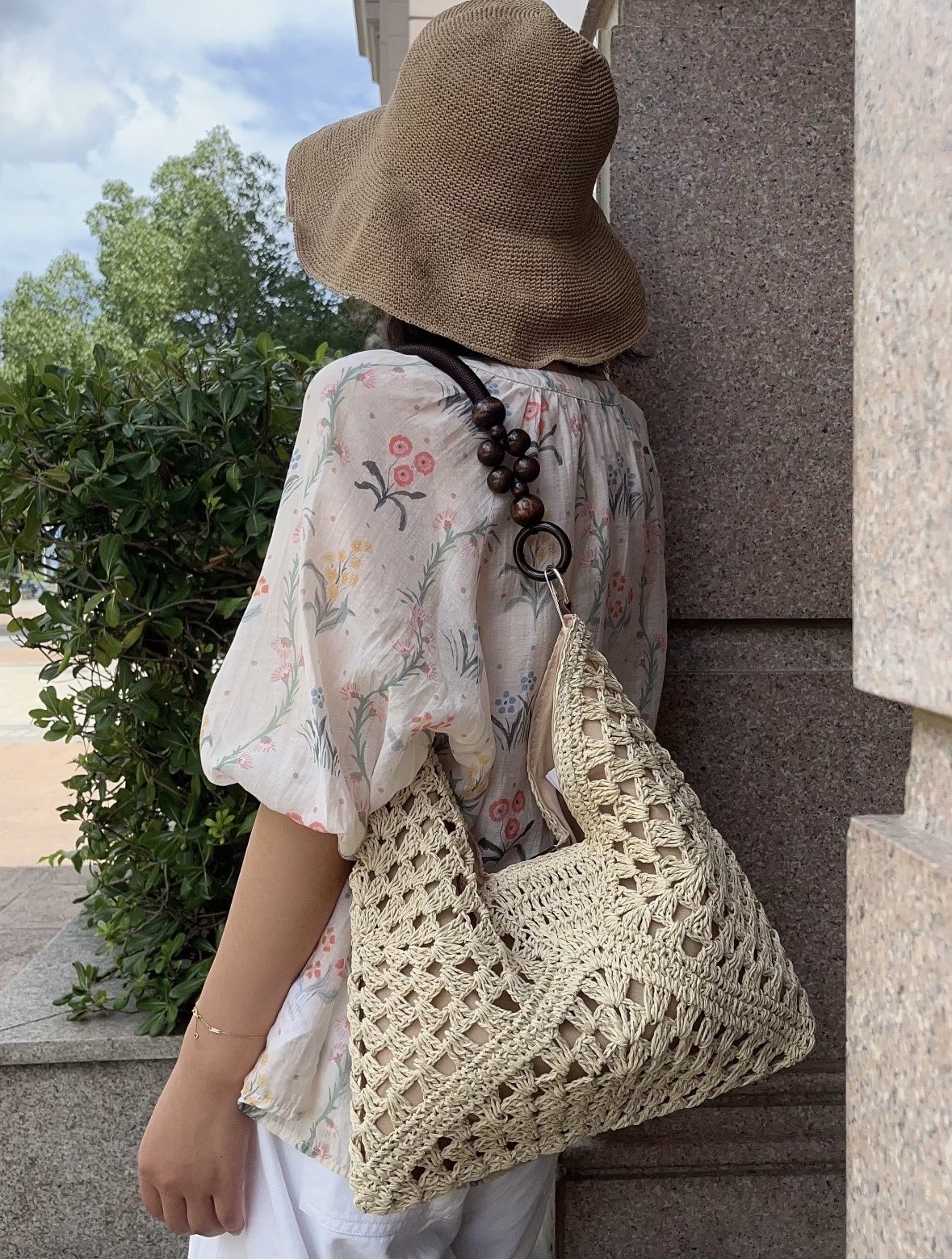 香奈儿 Chanel 高定设计师遮阳帽帽子 #A3BAE6AF 6