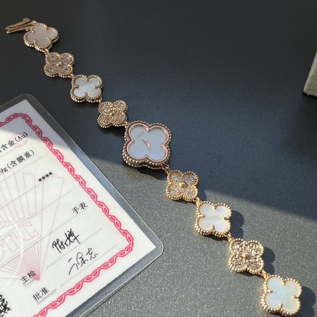 NO:390001,Rose gold fritillaria white,19860909玫金贝母白,,Watch