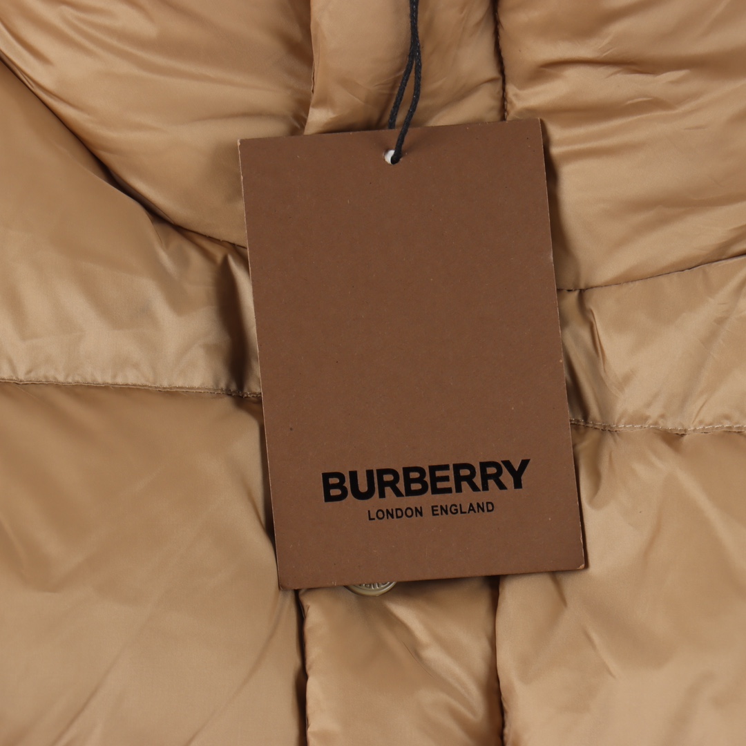 BURBERRY/巴宝莉BBR 周冬雨同款 可拆式衣袖连帽羽绒服