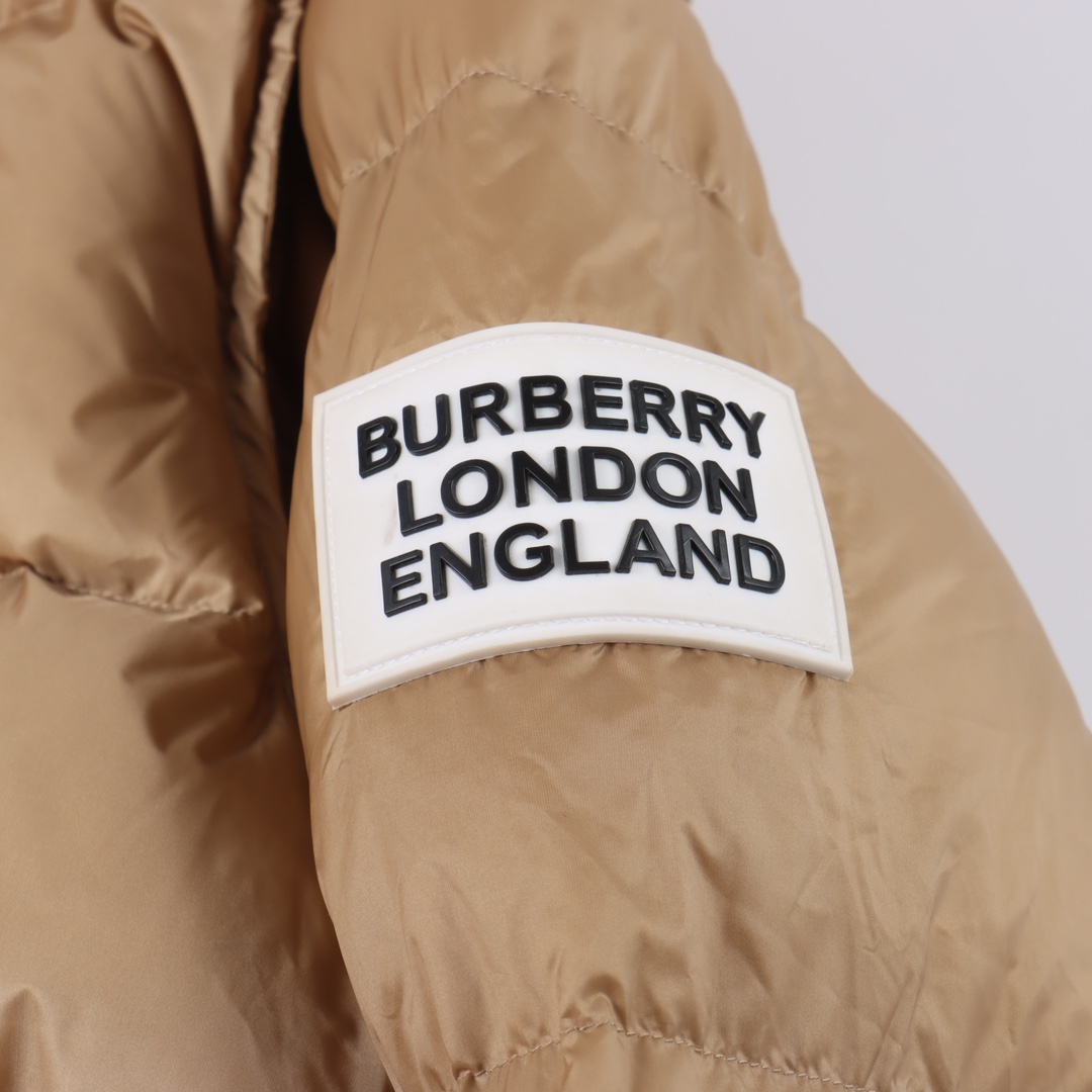 BURBERRY/巴宝莉BBR 周冬雨同款 可拆式衣袖连帽羽绒服