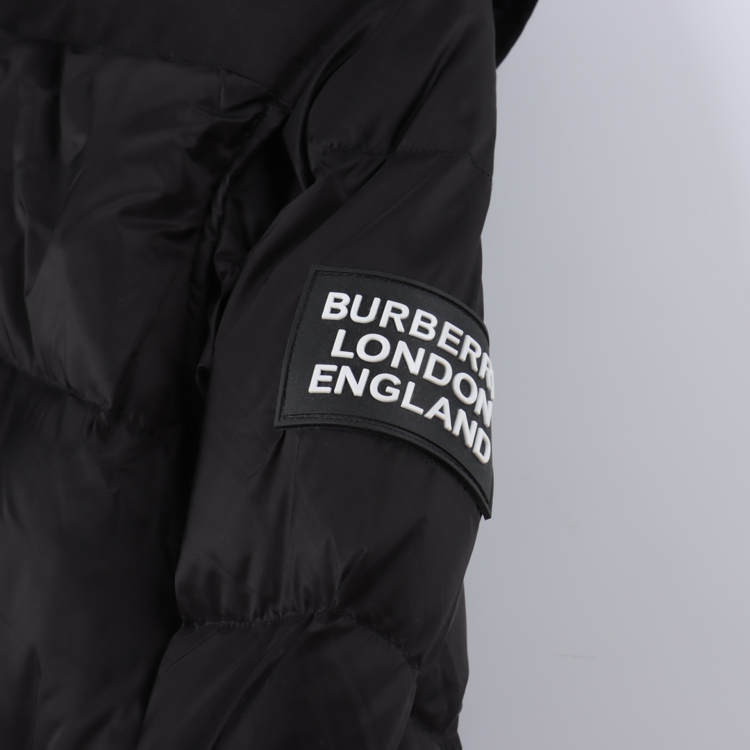 BURBERRY/巴宝莉BBR 周冬雨同款 可拆式衣袖连帽羽绒服