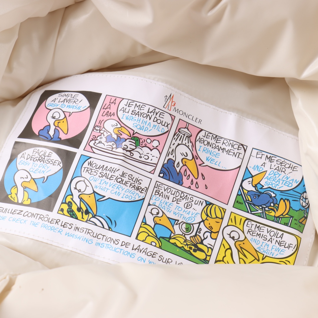 ONCLER/蒙口MC 可拆卸帽长款羽绒服饱满蓬松 黑色 米白-Chinese UA Cheap High Quatity Brand Clothes Bags handbags Sneakers wholesale wholesaler seller from China Factory suppliers Fashion Clothing Shoes best Quality Beautiful Price ONCLER/蒙口MC 可拆卸帽长款羽绒服饱满蓬松 黑色 米白