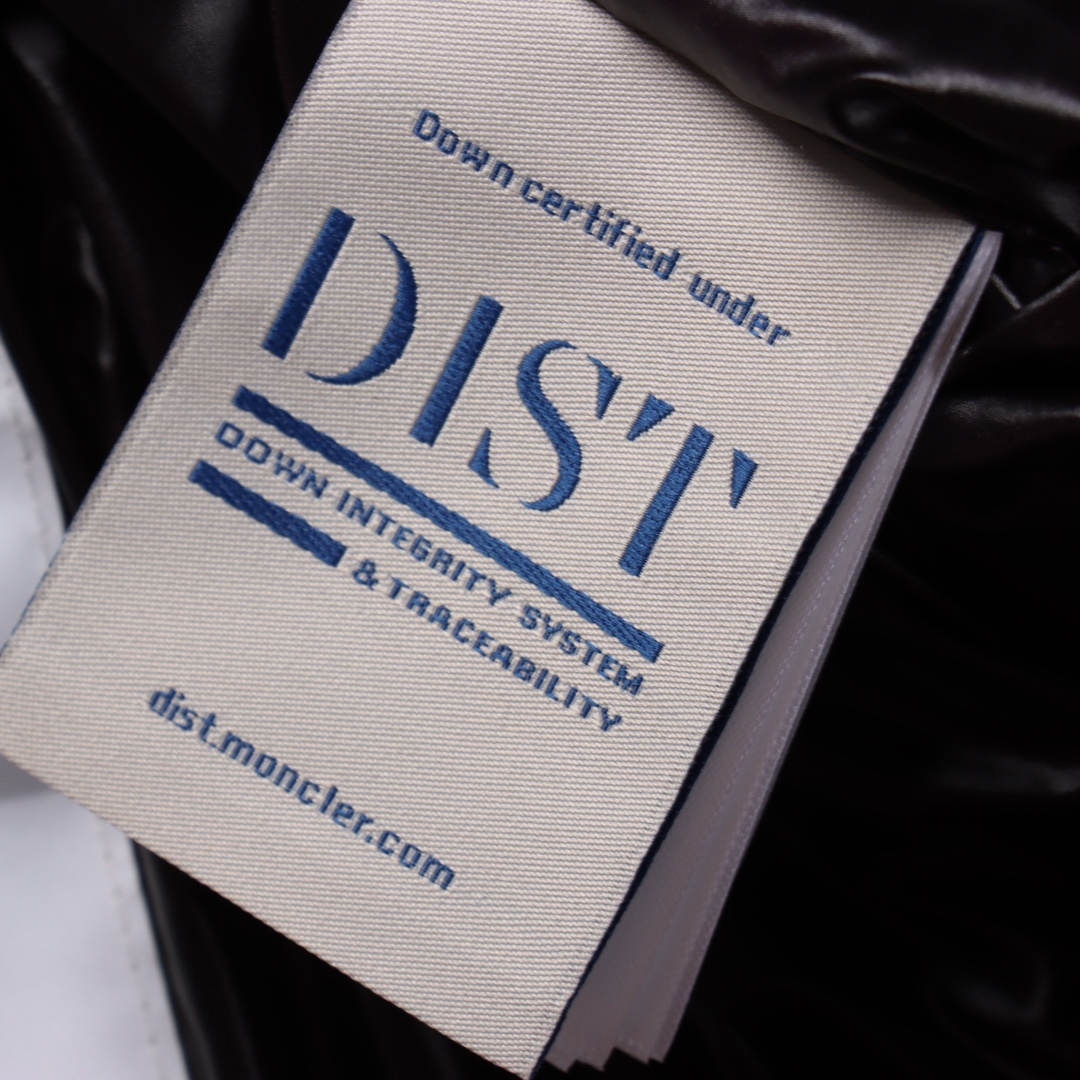 ONCLER/蒙口 内里门襟刺绣字母logo羽绒服21新款潮流连帽羽绒服