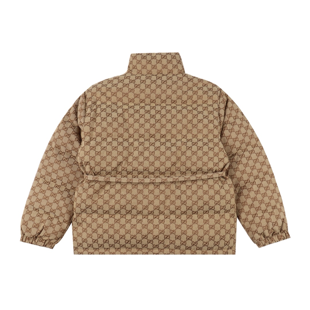 Gucci经典羽绒服 标志性的双G图案印花-Chinese UA Cheap High Quatity Brand Clothes Bags handbags Sneakers wholesale wholesaler seller from China Factory suppliers Fashion Clothing Shoes best Quality Beautiful Price Gucci经典羽绒服 标志性的双G图案印花