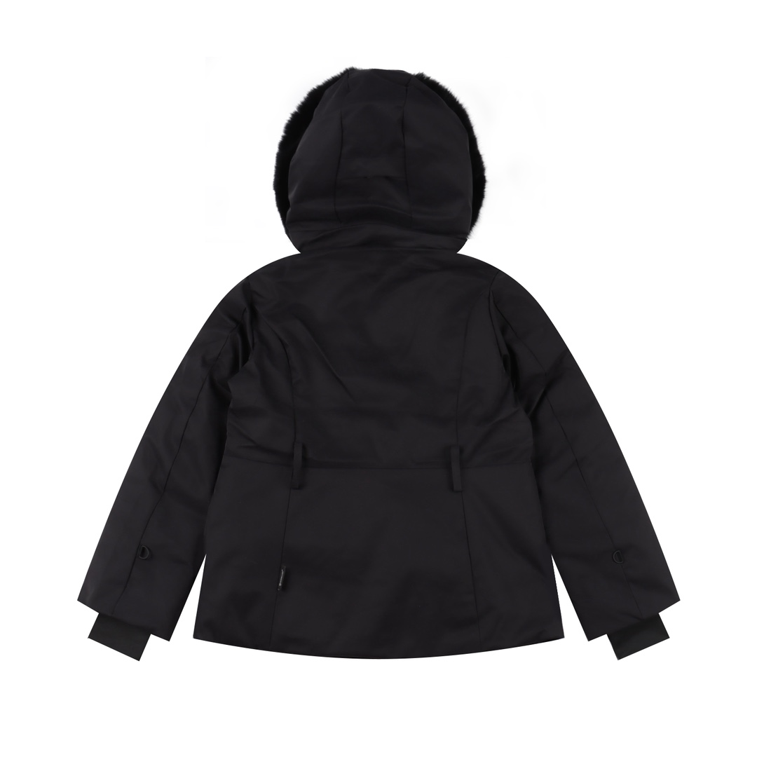 Moncler 蒙口 25秋冬 Bauges披肩连帽狐狸毛领羽绒服