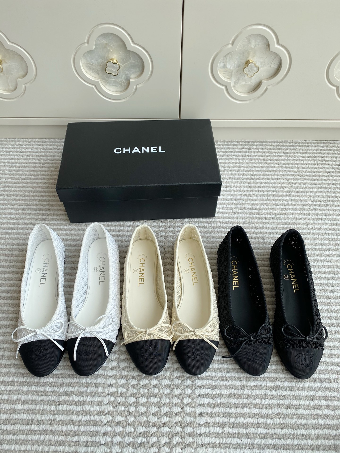 NO:403055,Chanel·Woven hollow ballet shoes·35-42,Ballet shoes,chanel19860909Chanel·编织镂空芭蕾舞鞋·35-42,芭蕾舞鞋,chanel,Women's Shoes