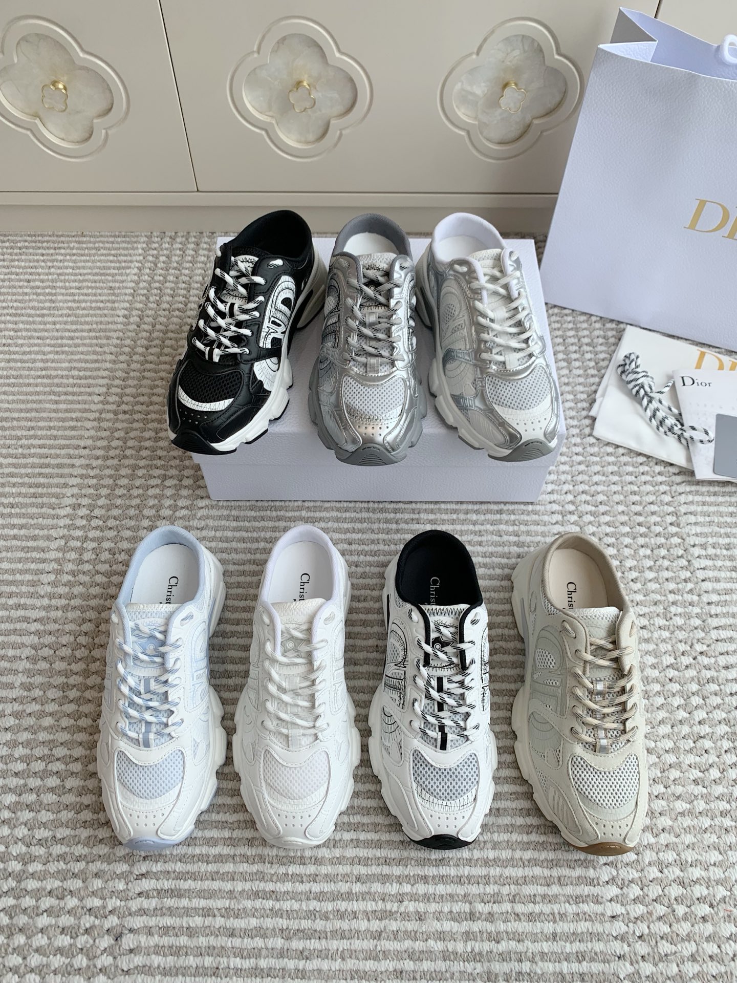 NO:421583,Dior·Sports slippers/color card·35-46, daddy shoes semi-trails, dior, slippers19860909Dior·运动拖鞋/色卡·35-46,老爹鞋半拖,dior,slippers,Women's Shoes