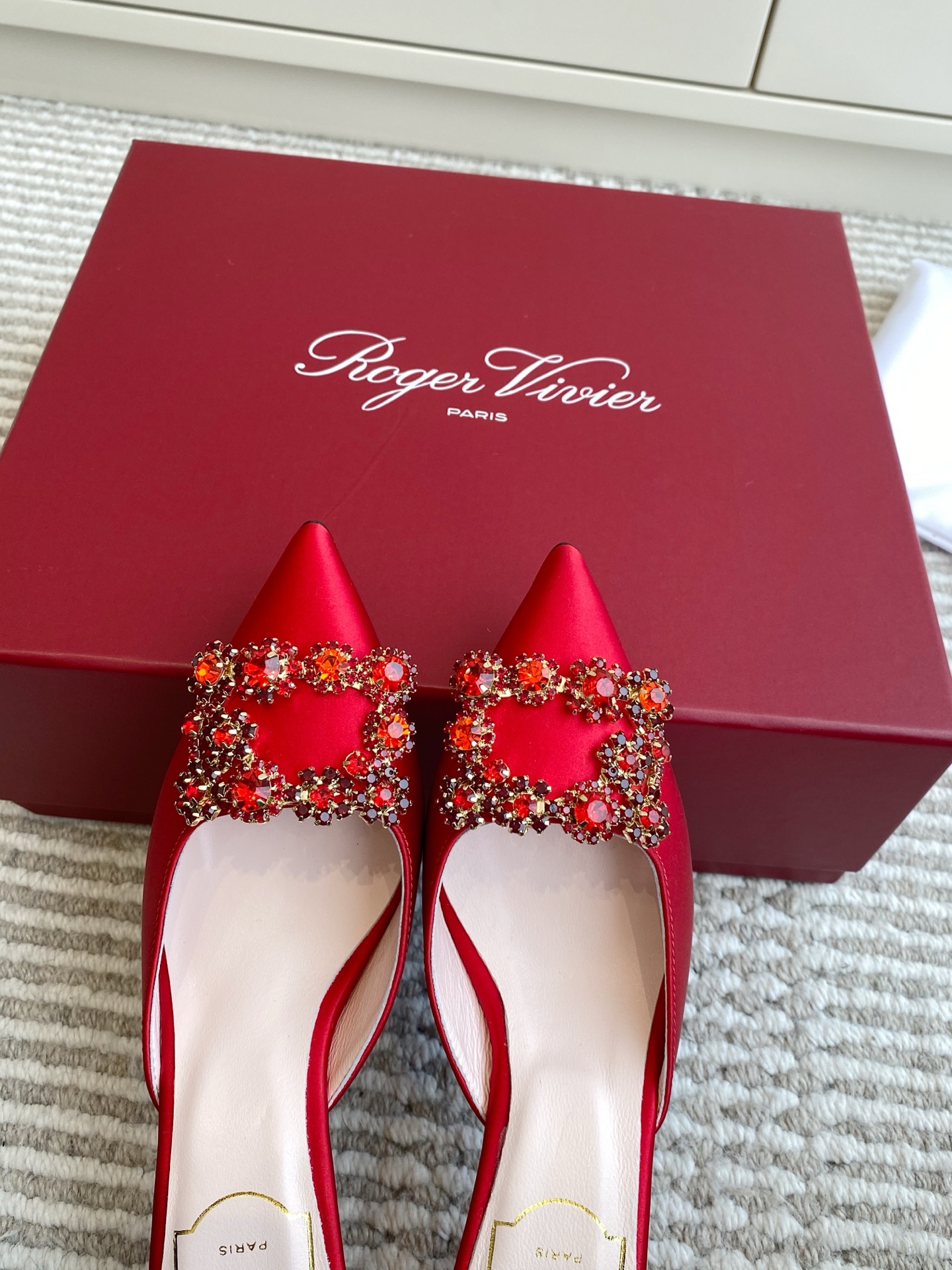 Efflorescence Muller Silk Slippers: Elegant Choice for Important Events - 图片 6