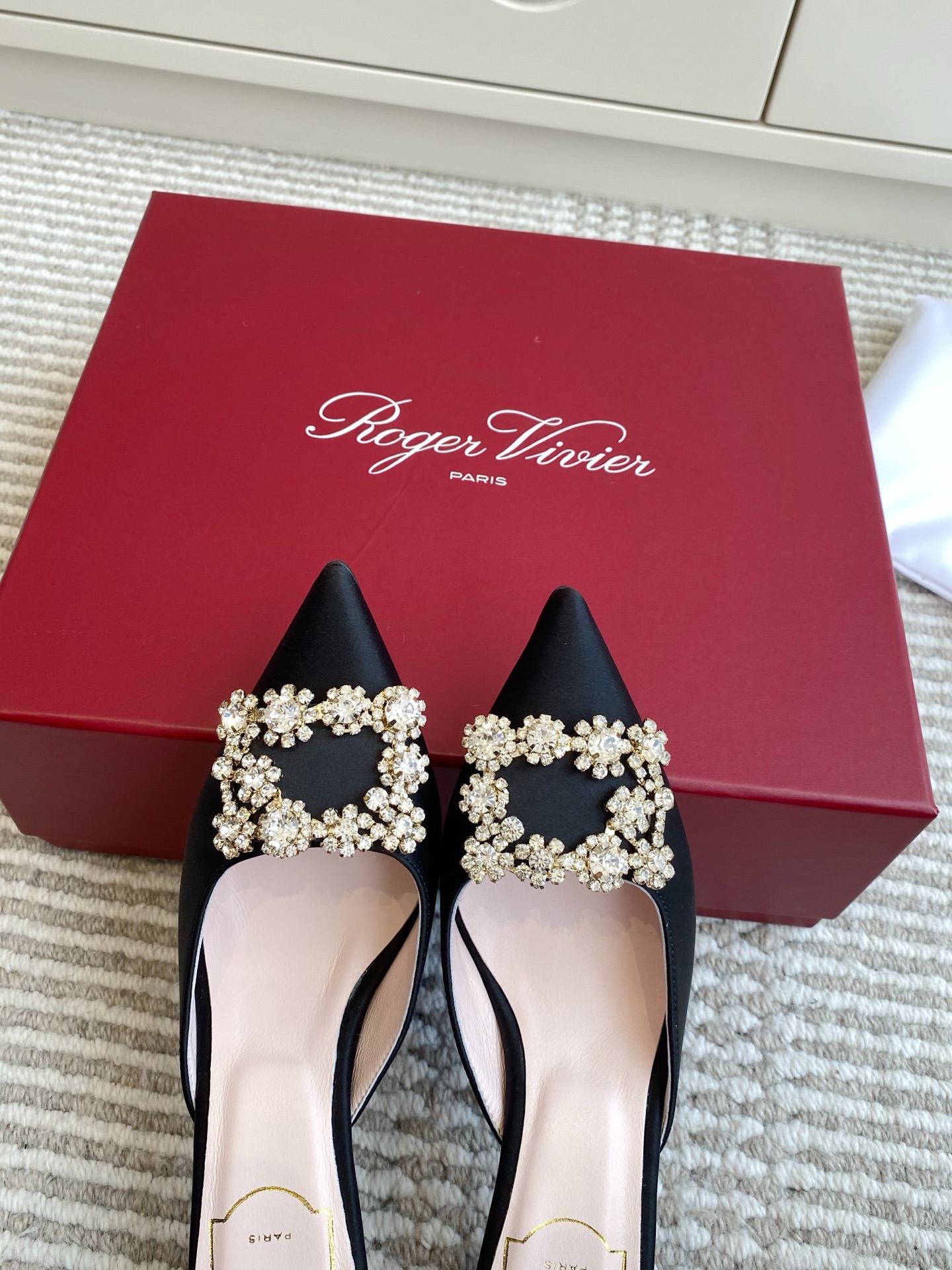 Efflorescence Muller Silk Slippers – Elegant Handmade Shoes for Important Events - 图片 6