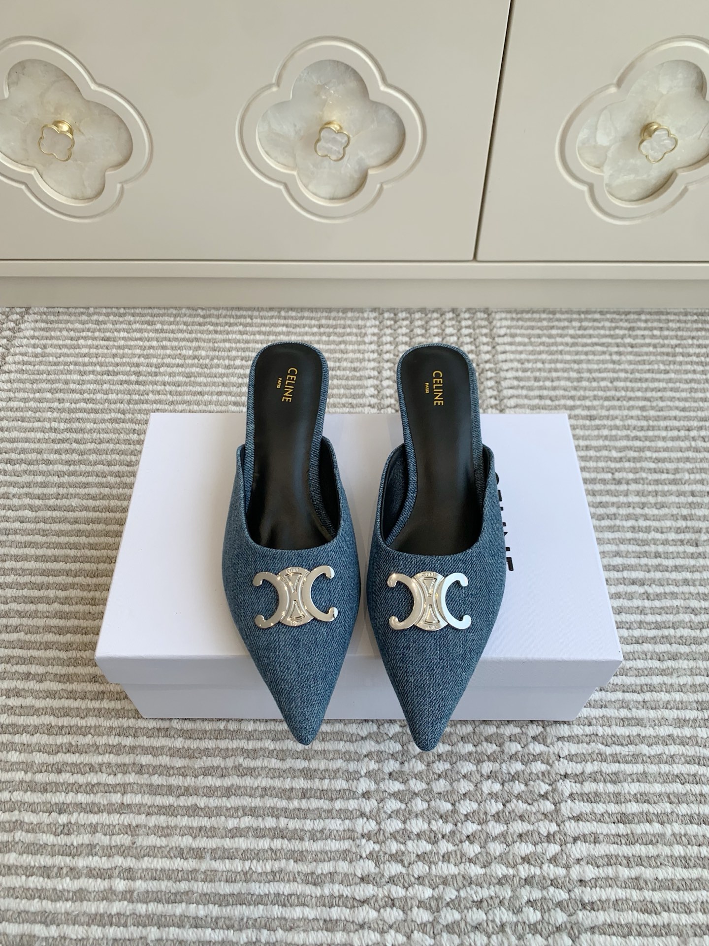 Fashion Alert: Celine Selin 2025 SS Collection Features Cowboy Shoes and Smooth Sandals - 图片 9