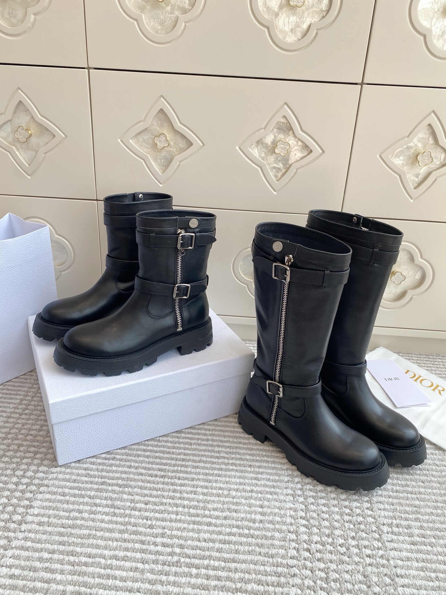 NO:463509,Dior · Punk style · Boots · Long boots · 35-41, boots, dior, boots19860909Dior·朋克风·短靴·长靴·35-41,靴子,dior,boots,Women's Shoes