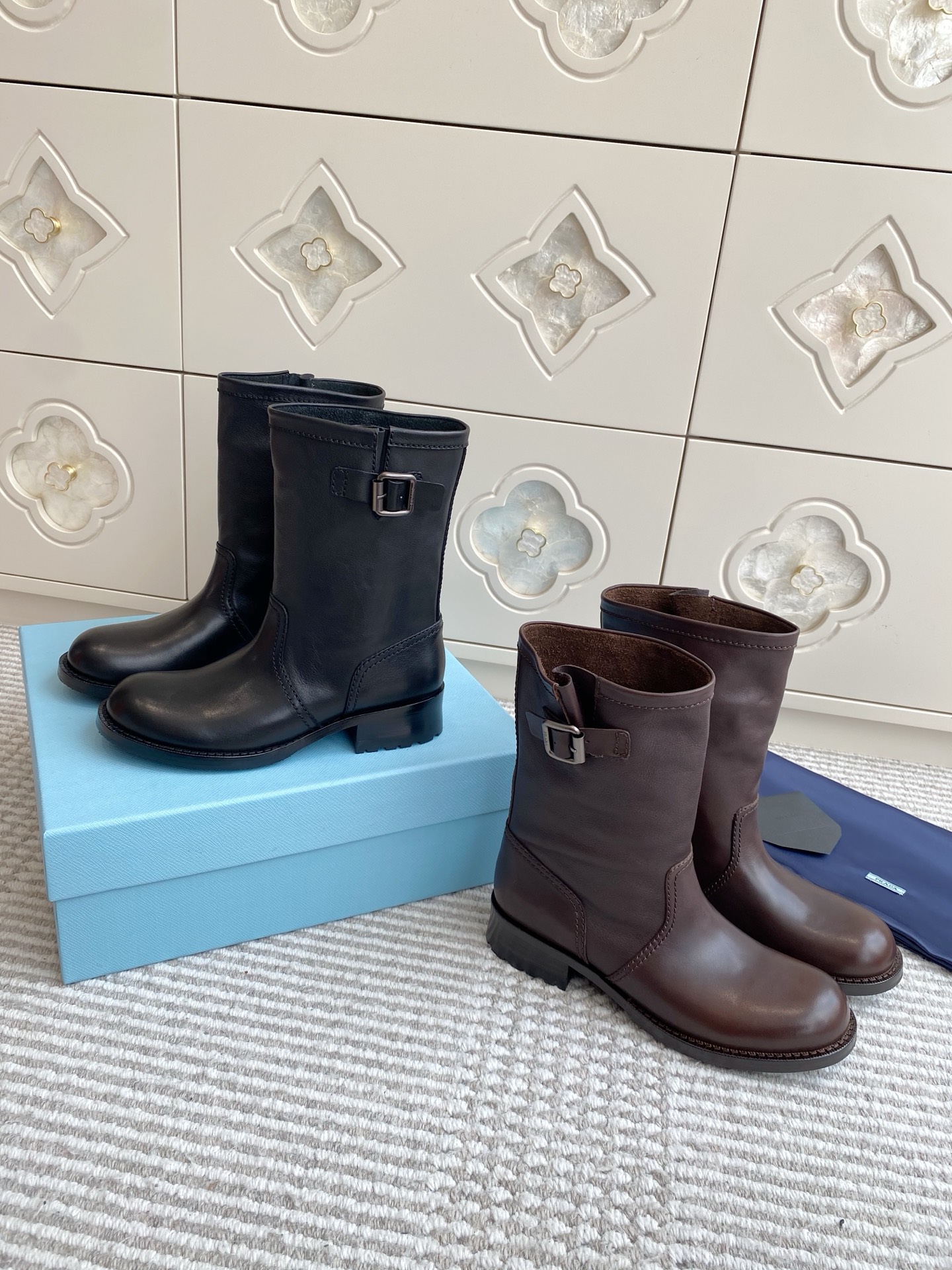 NO:488305,rada·New short boots·Motor boots·34-41, boots, prada, boots19860909rada·新品短靴·机车靴·34-41,靴子,prada,boots,Women's Shoes