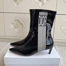 Dior 迪奥〰️秋冬新款🆕Optical-D刺绣织带弹力高筒靴 瘦腿女靴 ✔️明星同款CD字母logo立体刺绣提花Gr Dior 迪奥〰️秋冬新款🆕Optical-D刺绣织带弹力高筒靴 瘦腿女靴 ✔️明星同款CD字母logo立体刺绣提花Gr