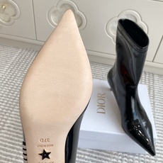 Dior 迪奥〰️秋冬新款🆕Optical-D刺绣织带弹力高筒靴 瘦腿女靴 ✔️明星同款CD字母logo立体刺绣提花Gr Dior 迪奥〰️秋冬新款🆕Optical-D刺绣织带弹力高筒靴 瘦腿女靴 ✔️明星同款CD字母logo立体刺绣提花Gr