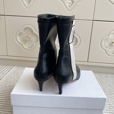 Dior 迪奥〰️秋冬新款🆕Optical-D刺绣织带弹力高筒靴 瘦腿女靴 ✔️明星同款CD字母logo立体刺绣提花Gr Dior 迪奥〰️秋冬新款🆕Optical-D刺绣织带弹力高筒靴 瘦腿女靴 ✔️明星同款CD字母logo立体刺绣提花Gr