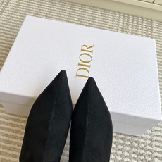 Dior 迪奥〰️秋冬新款🆕Optical-D刺绣织带弹力高筒靴 瘦腿女靴 ✔️明星同款CD字母logo立体刺绣提花Gr Dior 迪奥〰️秋冬新款🆕Optical-D刺绣织带弹力高筒靴 瘦腿女靴 ✔️明星同款CD字母logo立体刺绣提花Gr