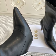 Dior 迪奥〰️秋冬新款🆕Optical-D刺绣织带弹力高筒靴 瘦腿女靴 ✔️明星同款CD字母logo立体刺绣提花Gr Dior 迪奥〰️秋冬新款🆕Optical-D刺绣织带弹力高筒靴 瘦腿女靴 ✔️明星同款CD字母logo立体刺绣提花Gr