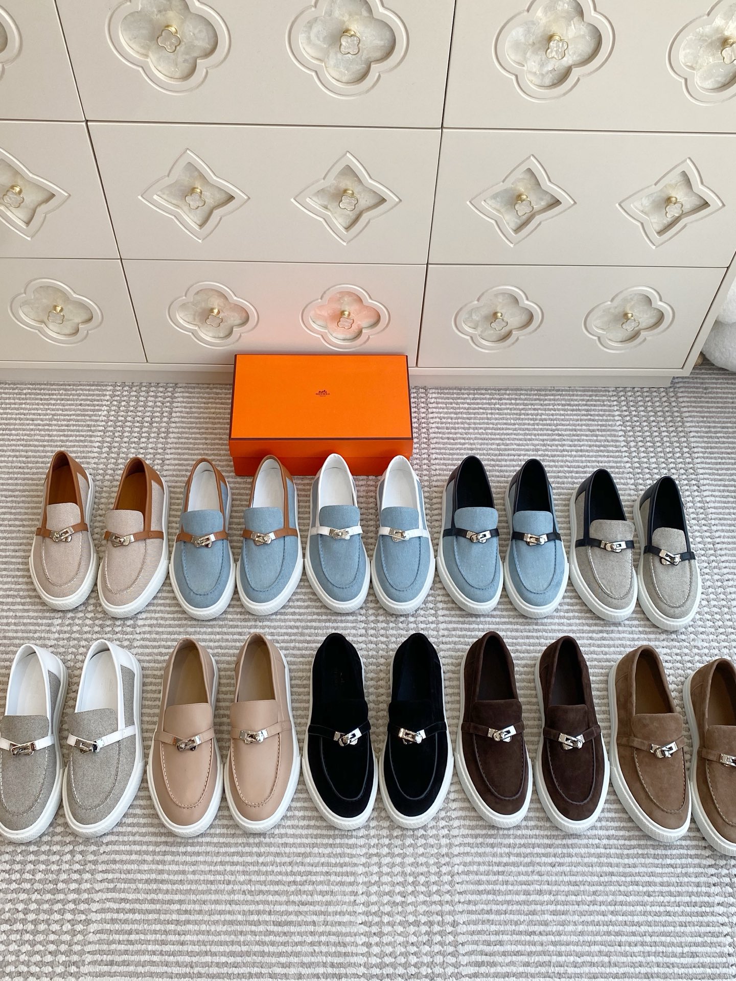 NO:543217,Hermes Kelly button loafers 35-46, loafers semi-trails, hermes, loafers19860909Hermes·Kelly扣乐福鞋·35-46,乐福鞋半拖,hermes,loafers,Women's Shoes