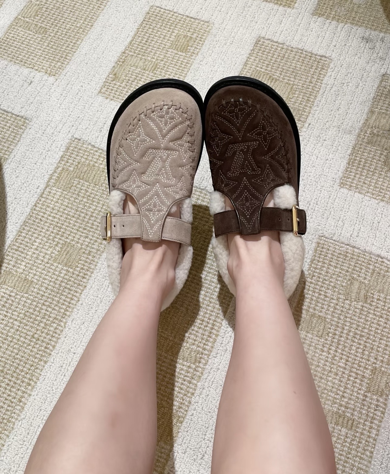 NO:560463,Electric embroidery demonstration, loafers, woolen shoes, loafers19860909电绣示范,乐福鞋毛毛鞋,loafers,Women's Shoes