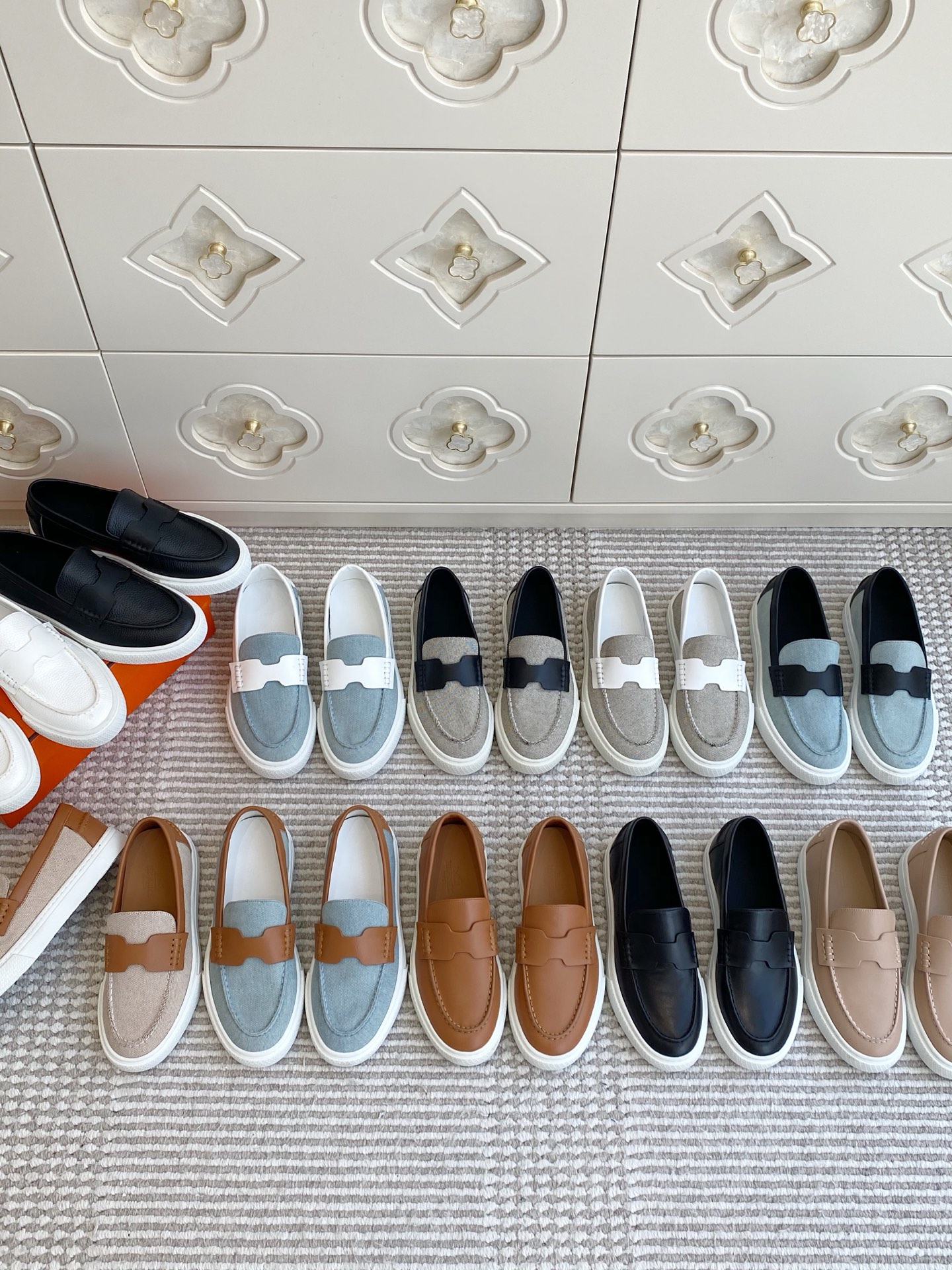 NO:561774,Hermes·Couples·One-slip loafers·35-46, loafers, hermes, loafers19860909Hermes·情侣·一脚蹬乐福鞋·35-46,乐福鞋,hermes,loafers,Women's Shoes