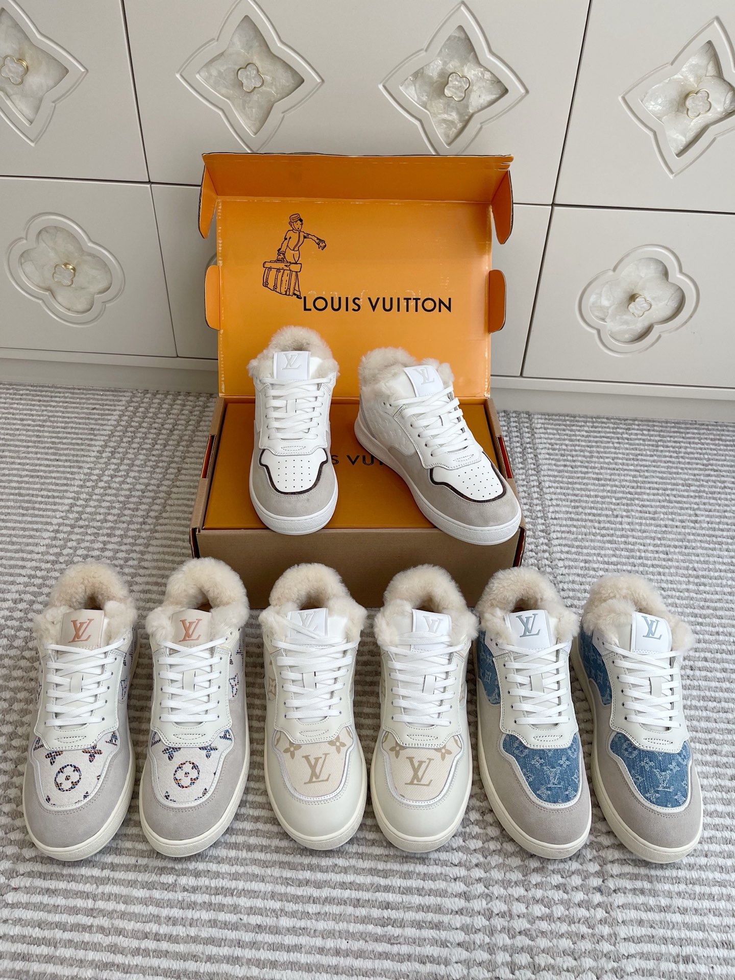 NO:645702,LV·wool sneakers·35-41, casual shoes/sneakers, louis vuitton, sneakers19860909LV·羊毛运动鞋·35-41,休闲鞋/运动鞋毛毛鞋,louis vuitton,sneakers,Women's Shoes