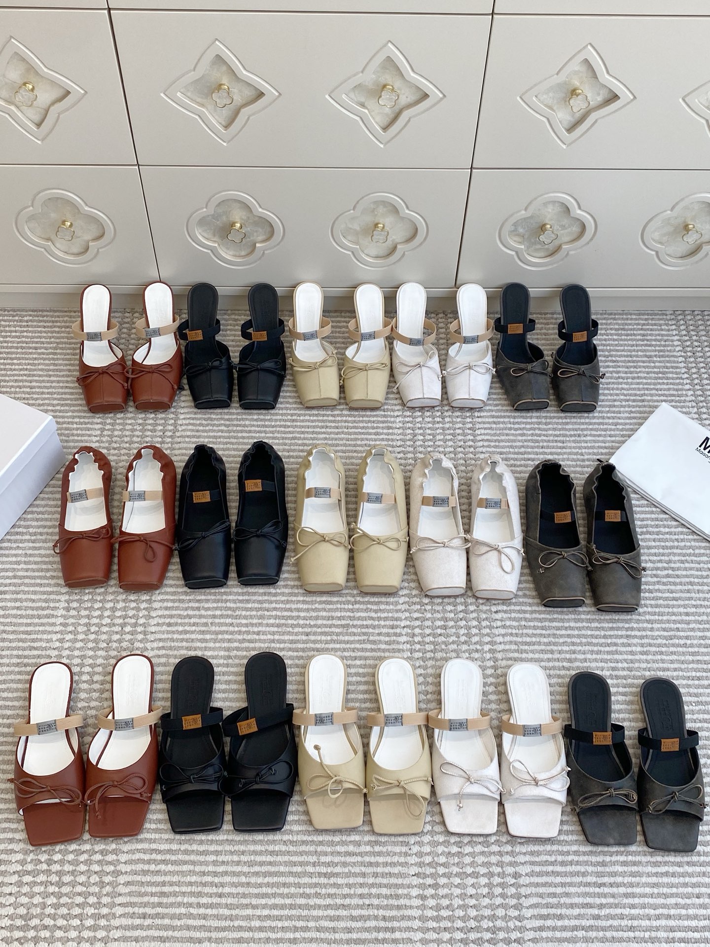 NO:707242,MM6·2026 new products, slippers, masion margiela, slippers19860909MM6·2026新品,拖鞋单鞋,masion margiela,slippers,Women's Shoes