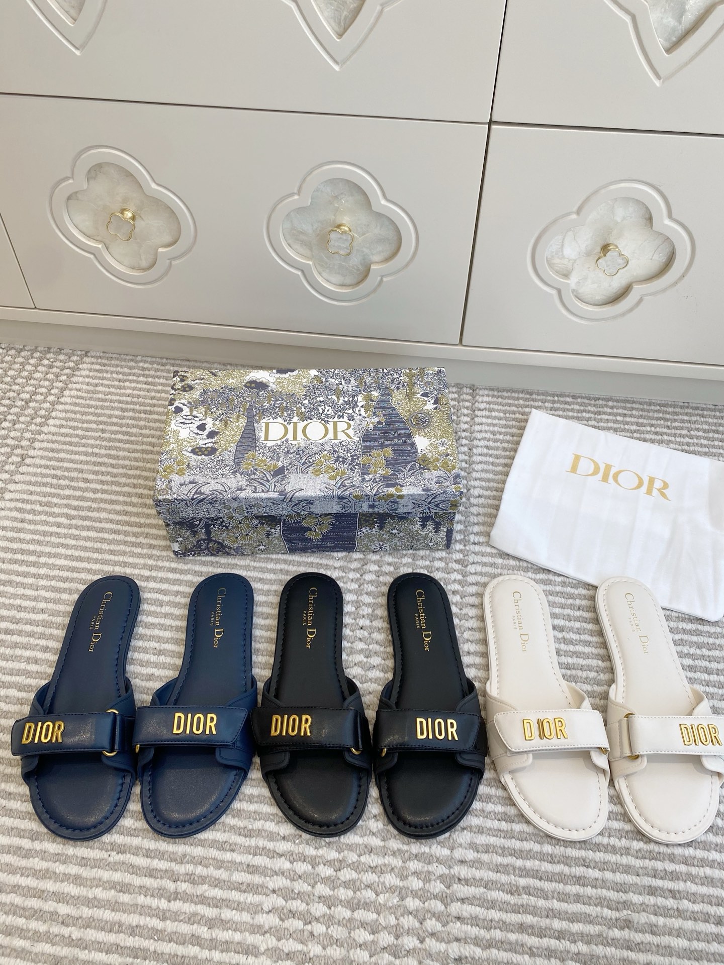 NO:723159,Dior·Velcro slippers·36-41,slippers,dior,slippers19860909Dior·魔术贴拖鞋·36-41,拖鞋,dior,slippers,Women's Shoes