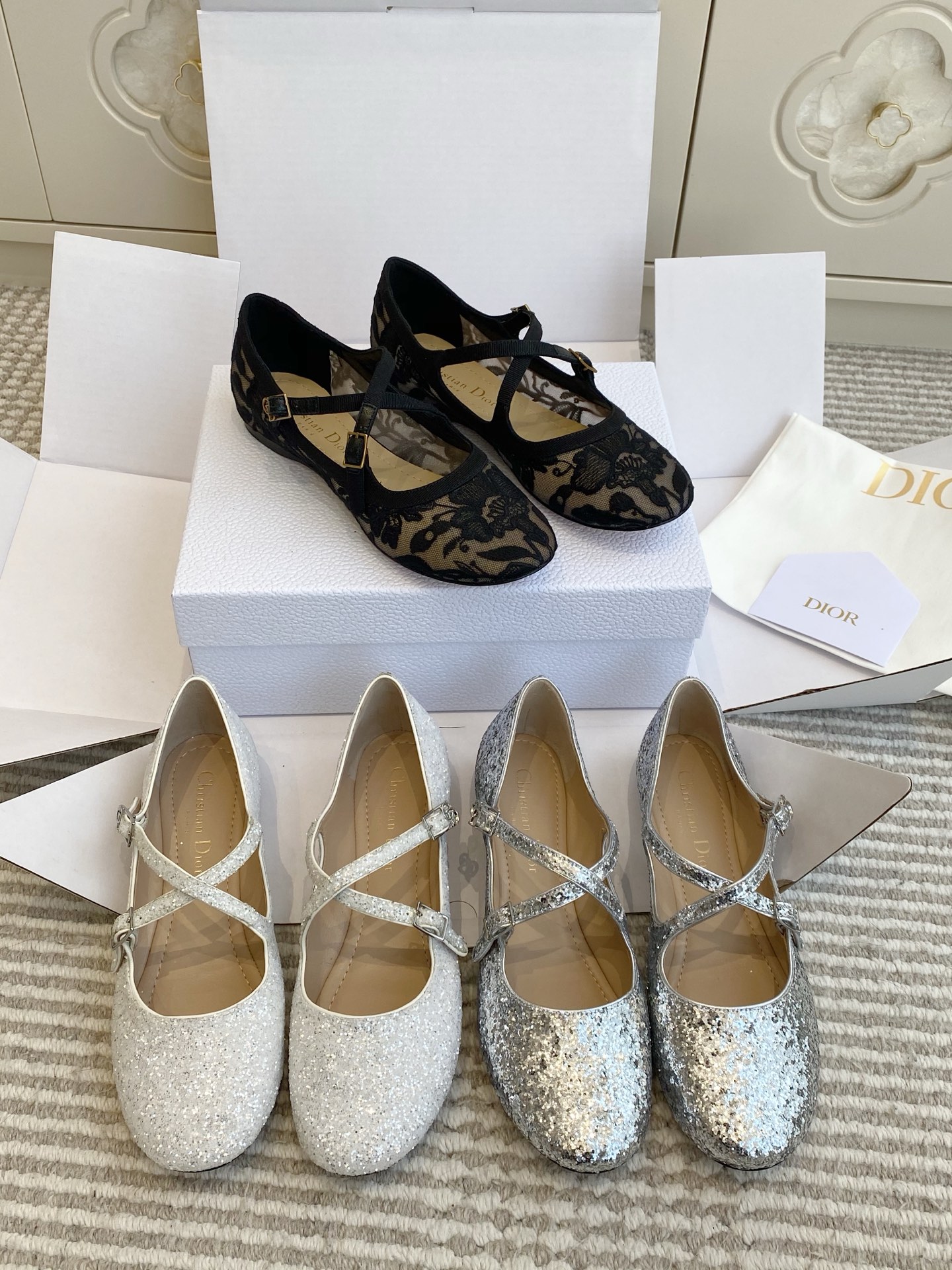 NO:723138,Dior·Mary Jane Shoes·45-42,ballet shoes,dior,mary jane19860909Dior·玛丽珍单鞋·45-42,芭蕾舞鞋,dior,mary jane,Women's Shoes