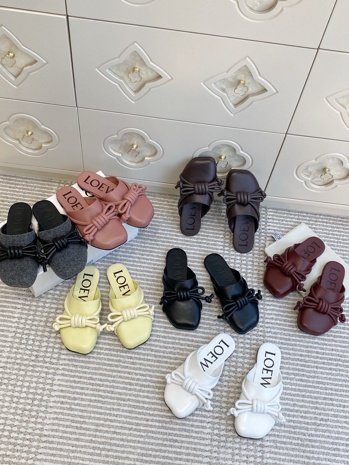 NO:760354,Loewe·Muller slippers,half slippers,loewe,slippers19860909Loewe·穆勒拖鞋,半拖,loewe,slippers,Women's Shoes