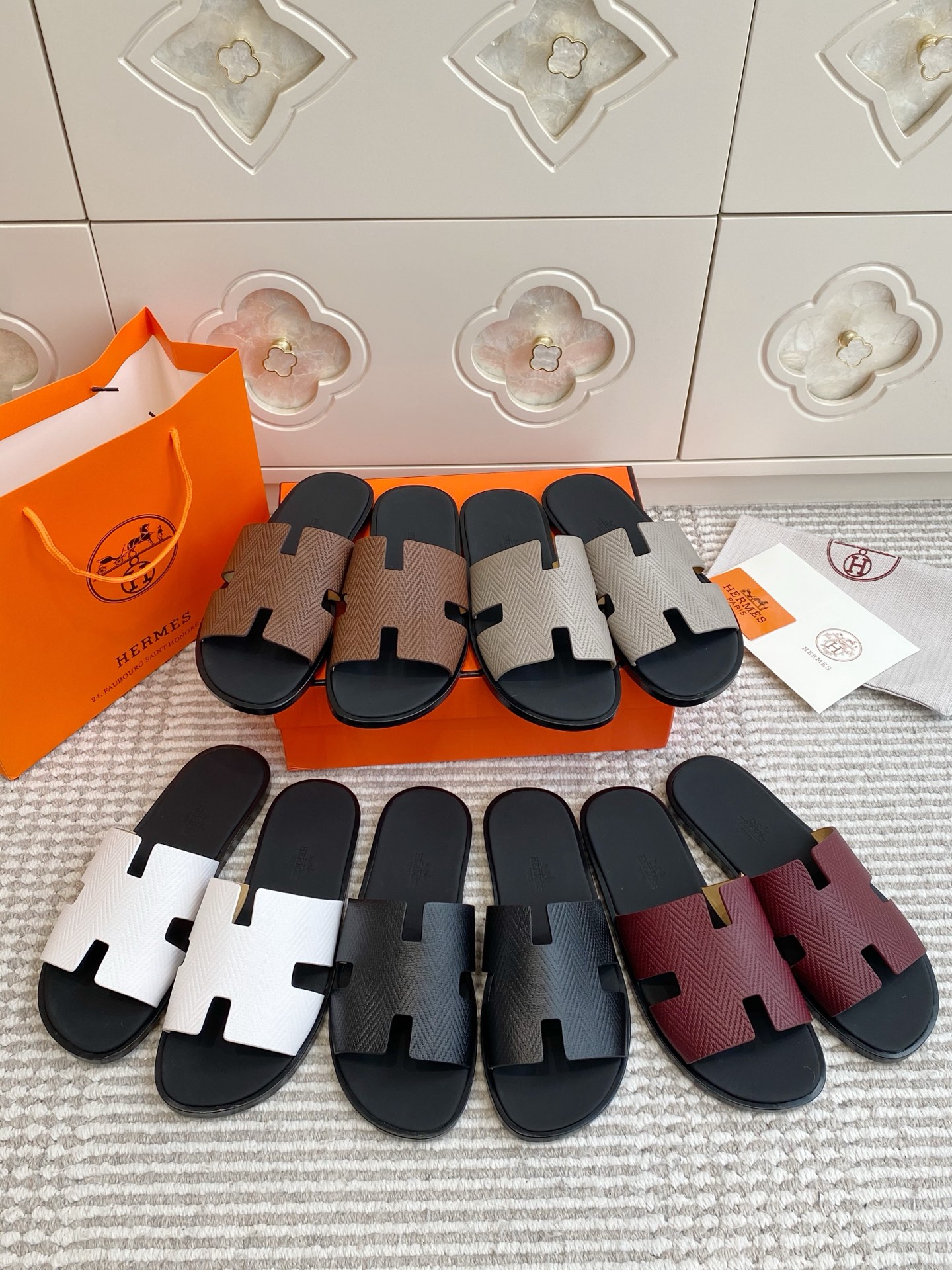 NO:789991,Hermes·Leather-soled H slippers 35-45,slippers,hermes,slippers19860909Hermes·皮底H拖鞋 35-45,拖鞋,hermes,slippers,Women's Shoes