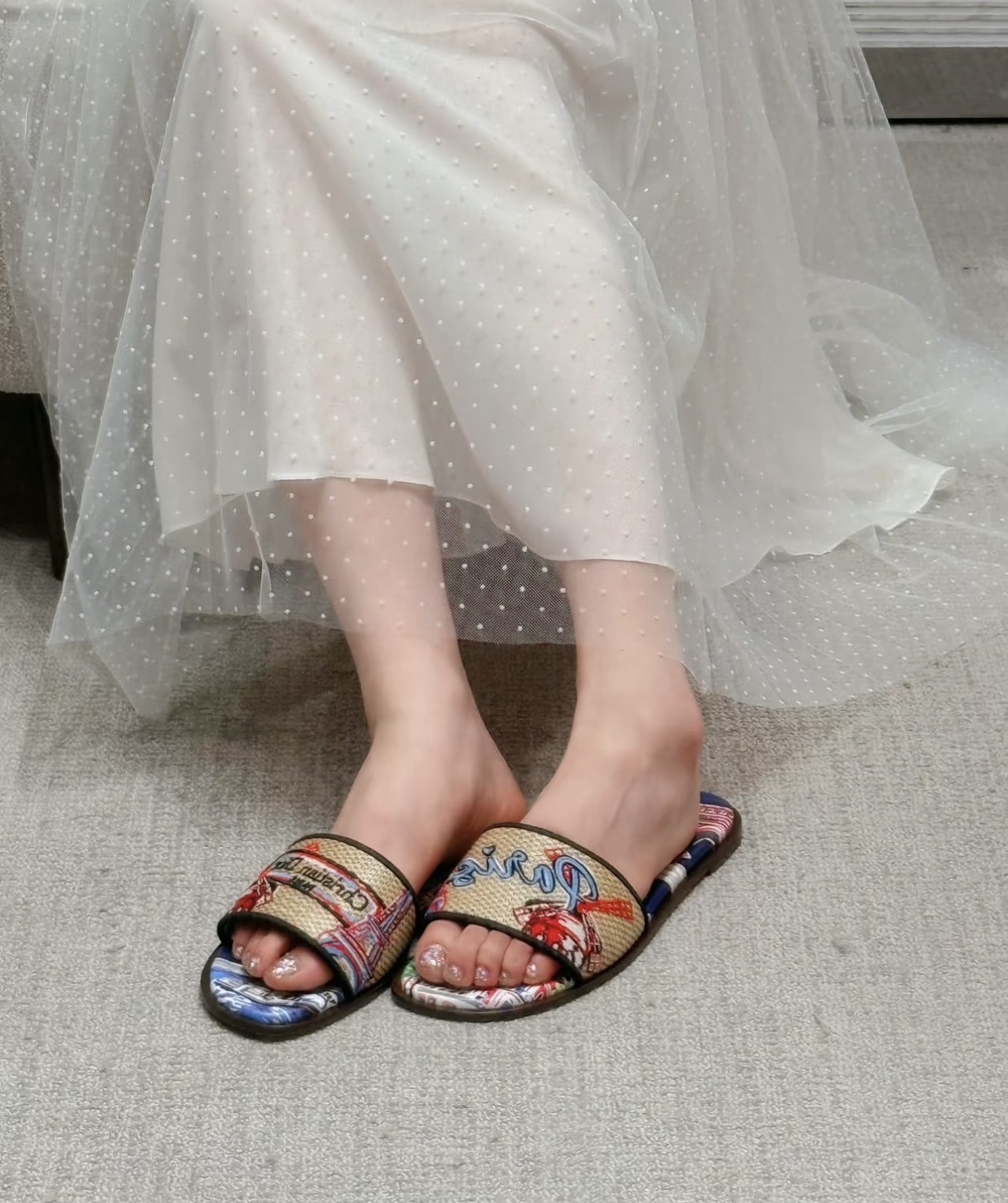 NO:924030,French romance, slippers, slippers19860909法式浪漫,拖鞋,slippers,Women's Shoes