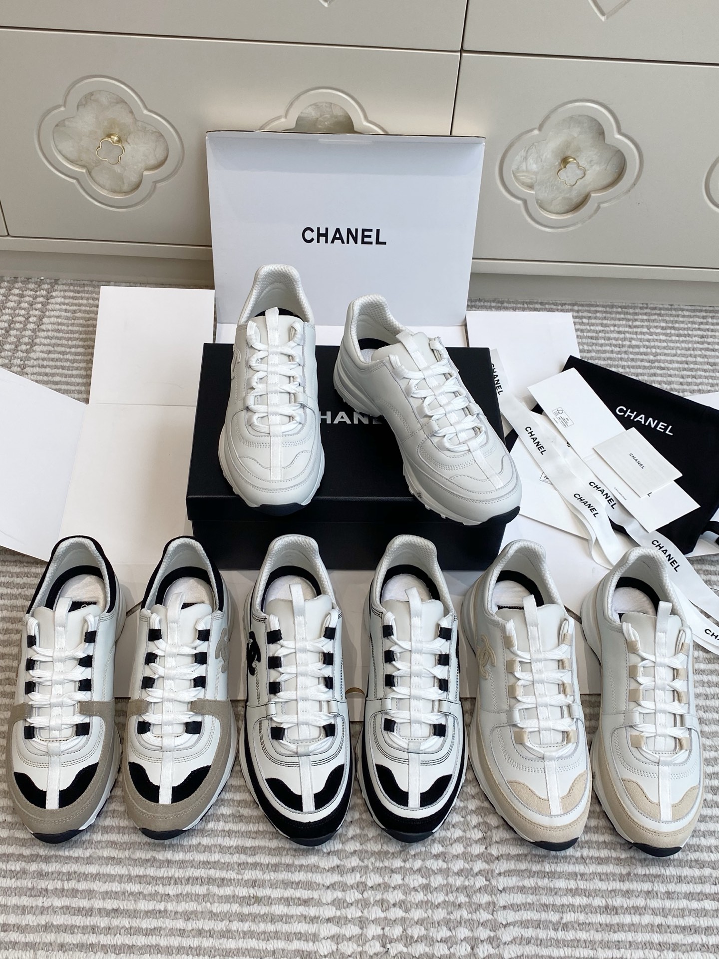 NO:924169,Chanel·Double C thick-soled sneakers, casual shoes/sneakers, chanel, sneakers19860909Chanel·双C厚底运动鞋,休闲鞋/运动鞋,chanel,sneakers,Women's Shoes