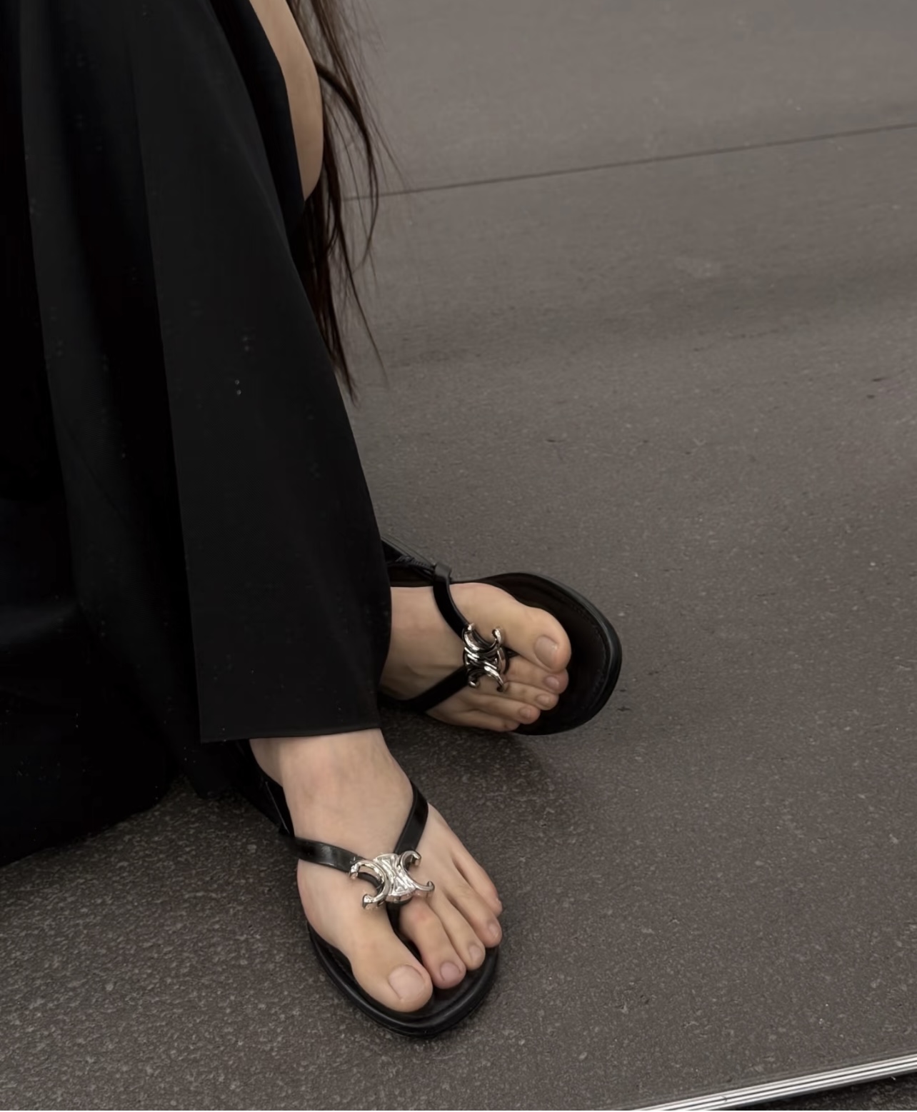 NO:923723,Arc de Triomphe, split-toe shoes19860909凯旋门,分趾鞋,Women's Shoes