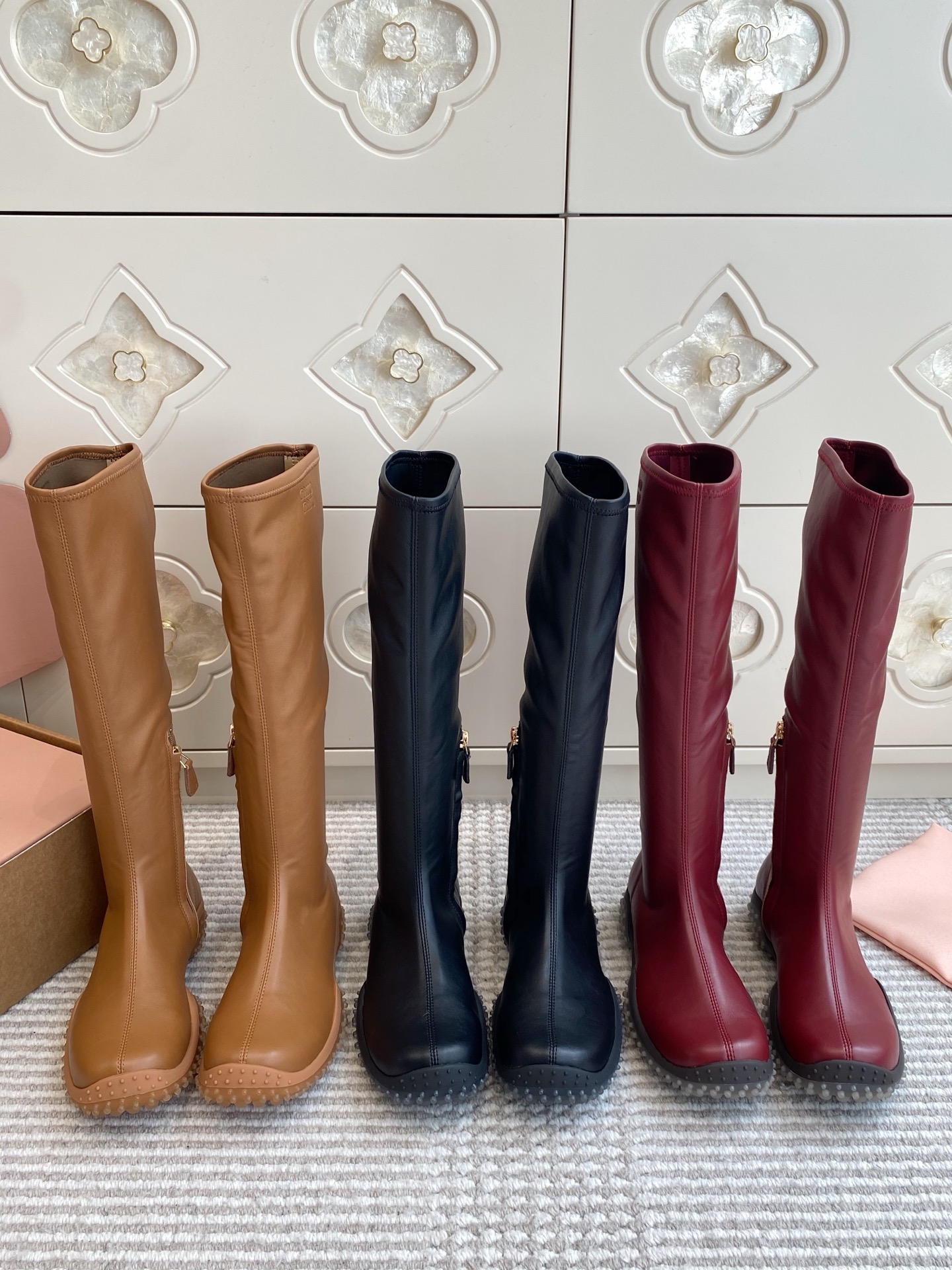 NO:923217,miumiu·elastic boots,boots,miumiu,boots19860909miumiu·弹力长靴,靴子,miumiu,boots,Women's Shoes