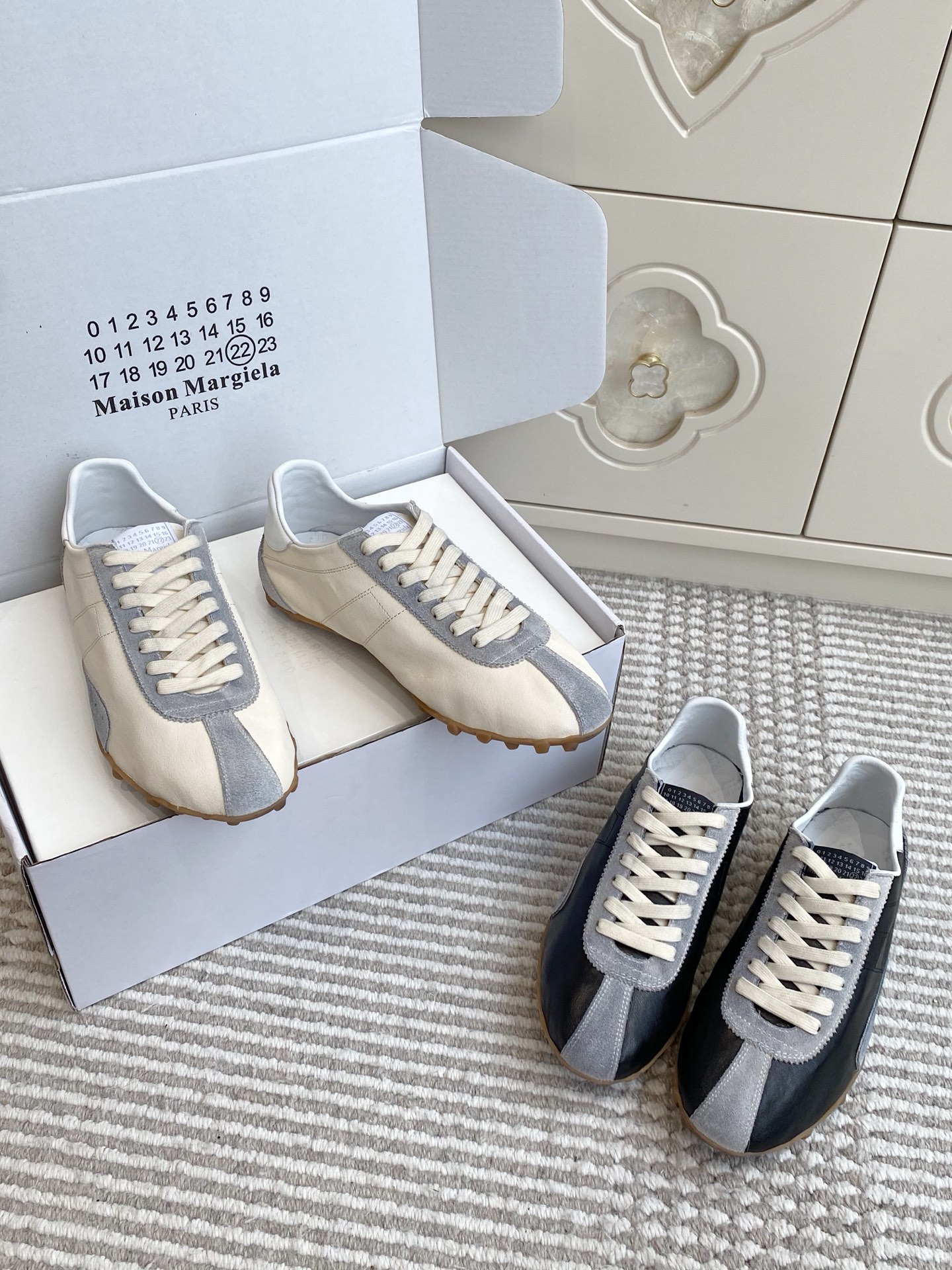 NO:957143,Margiela retro Forrest training｜New couple models, casual shoes/sneakers, masion margiela, sneakers19860909马吉拉复古阿甘德训｜情侣款上新,休闲鞋/运动鞋,masion margiela,sneakers,Women's Shoes