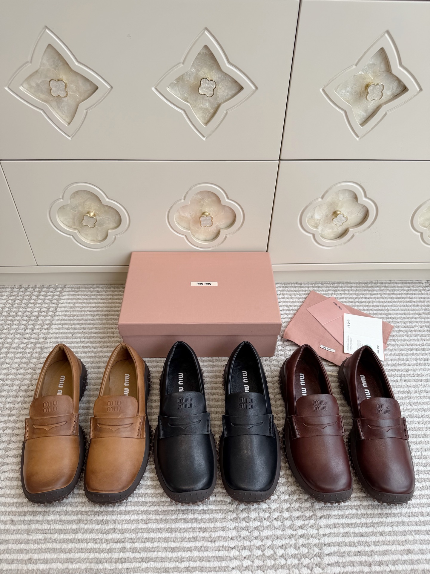 NO:956899,19860909美拉德复古好物Miu Miu厚底乐福,乐福鞋,miumiu,loafers,Women's Shoes