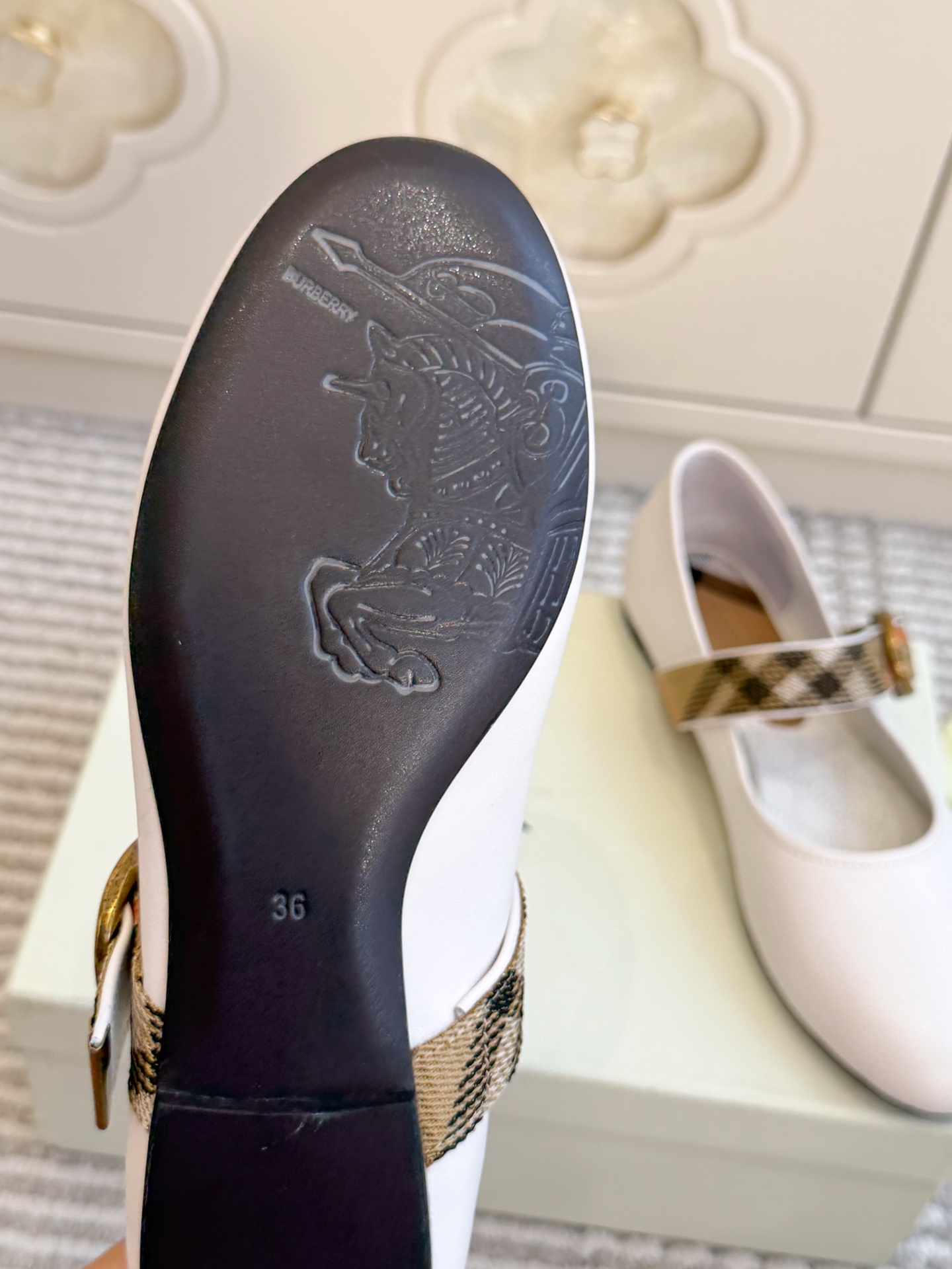 Burberry Mary Jane Shoes