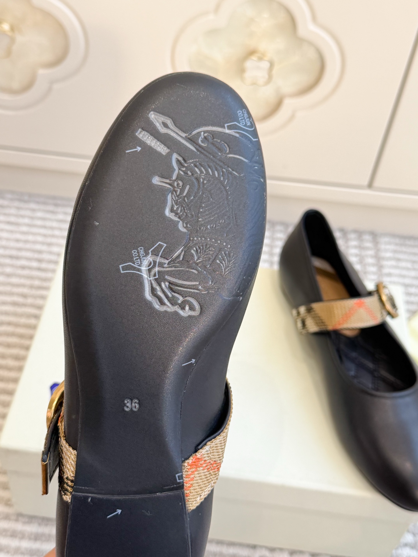 Burberry Mary Jane Shoes