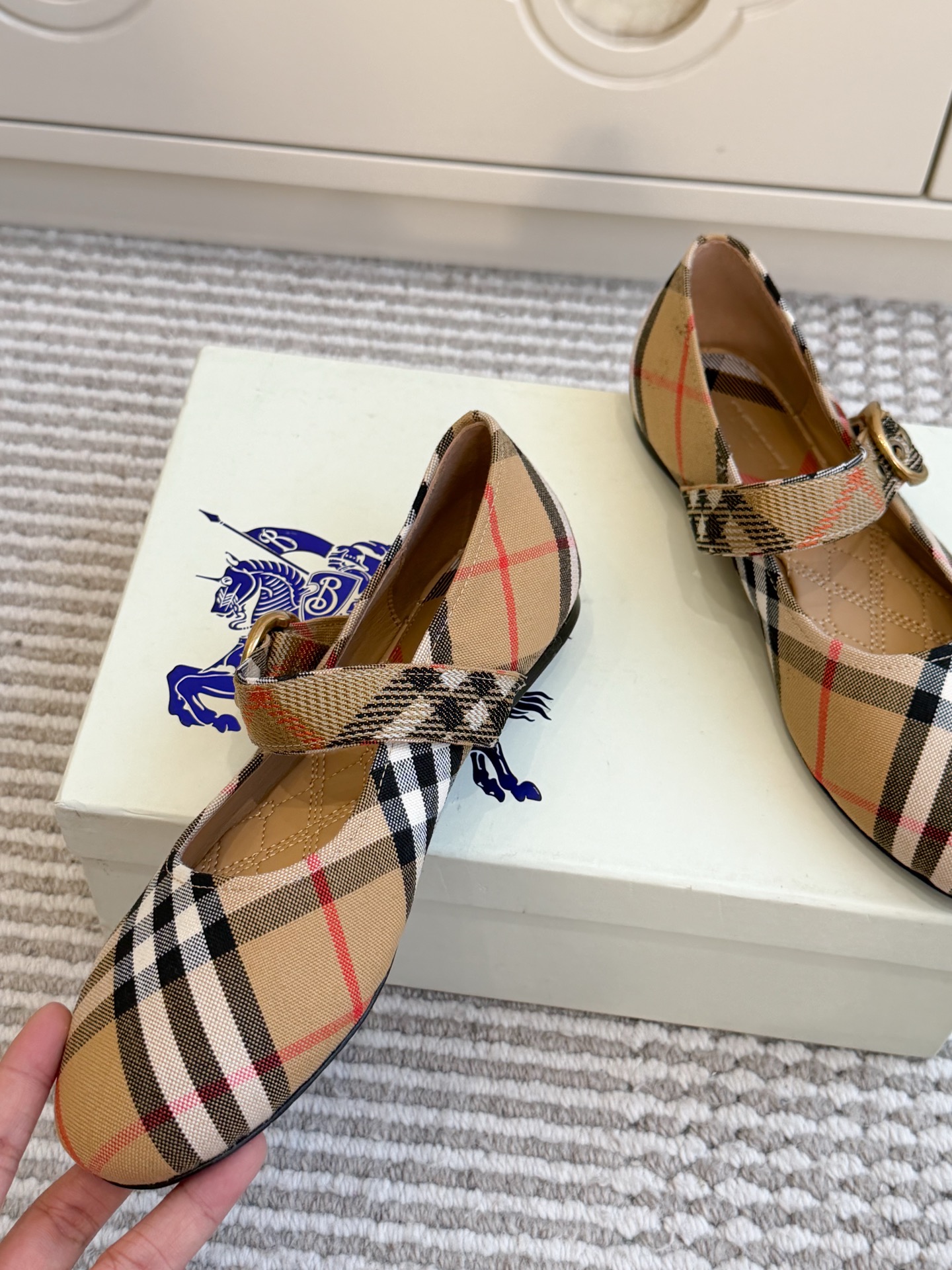 Burberry Mary Jane Shoes