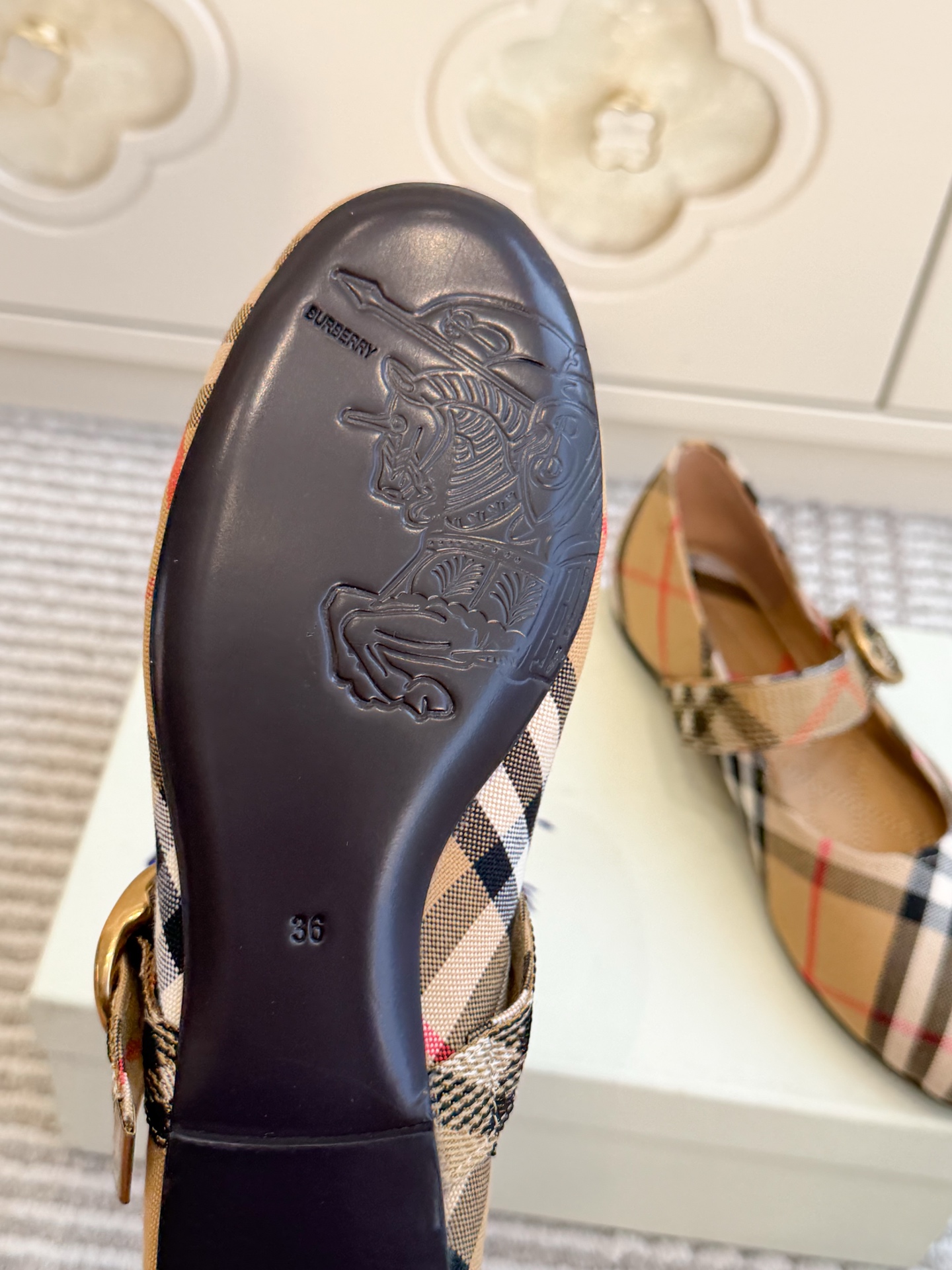 Burberry Mary Jane Shoes