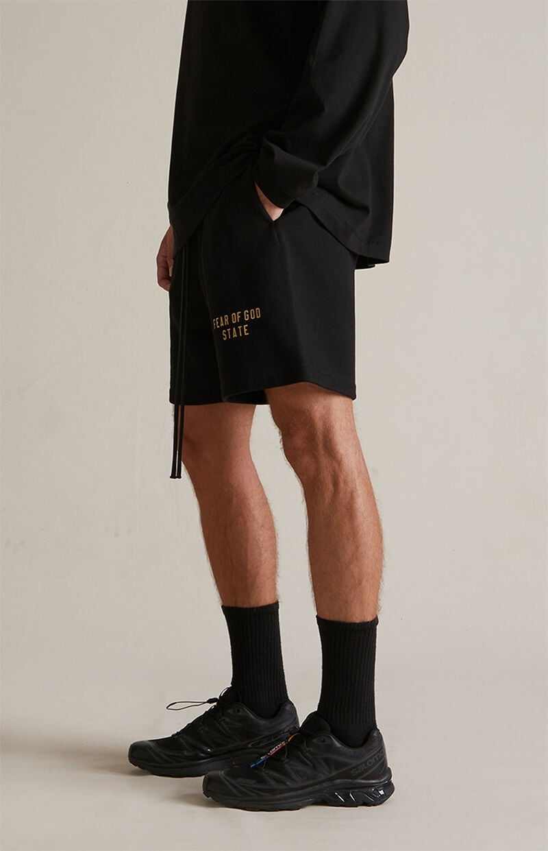 Шорты мужские Fear of God Essentials чёрные Без бренда
