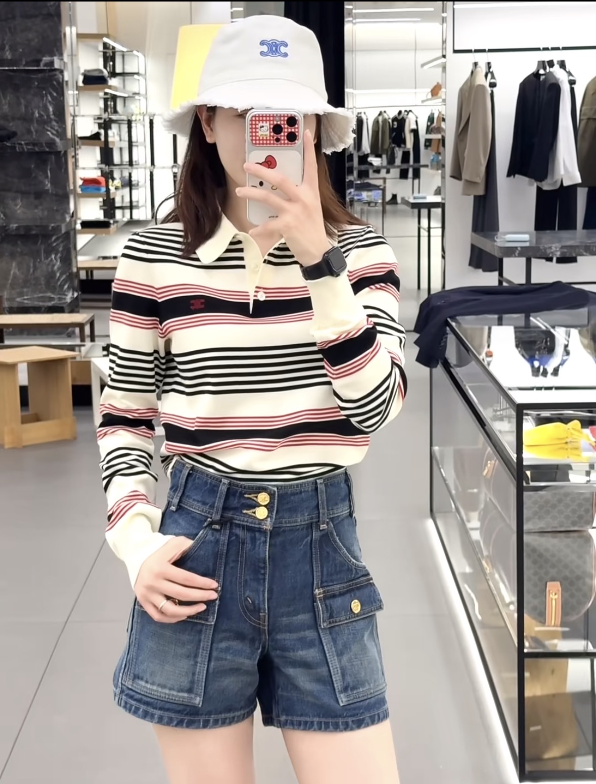 셀린느 여성 긴팔 69998