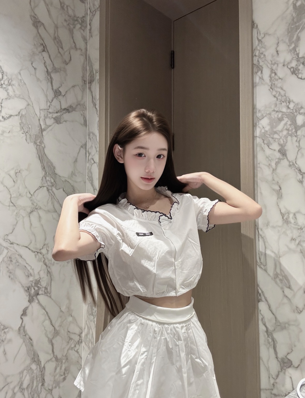 미우미우 여성 셔츠 101742 Miu Miu Shirt