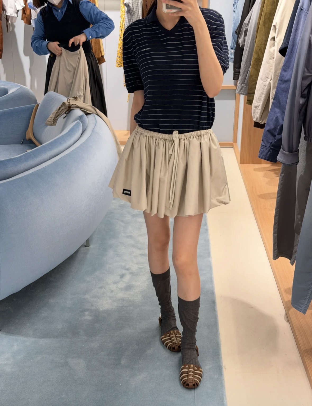 미우미우 여성 스커트 101729 Miu Miu Skirt