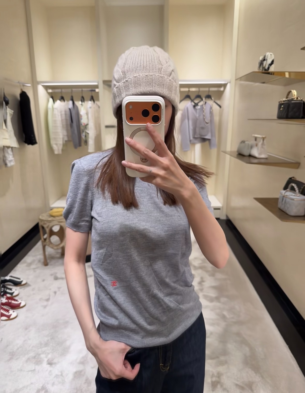 샤넬 여성 반팔 103627 Chanel T Shirt