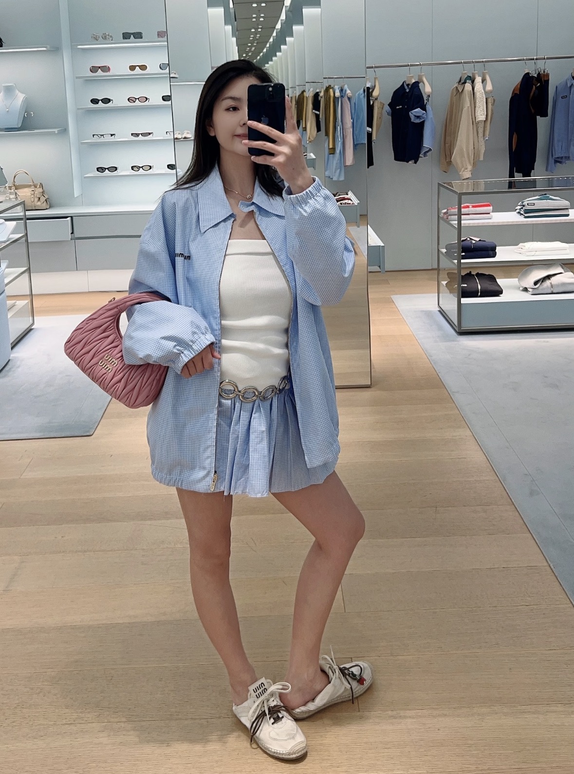 미우미우 여성 셔츠 131595 Miu Miu Shirt 썸네일 이미지