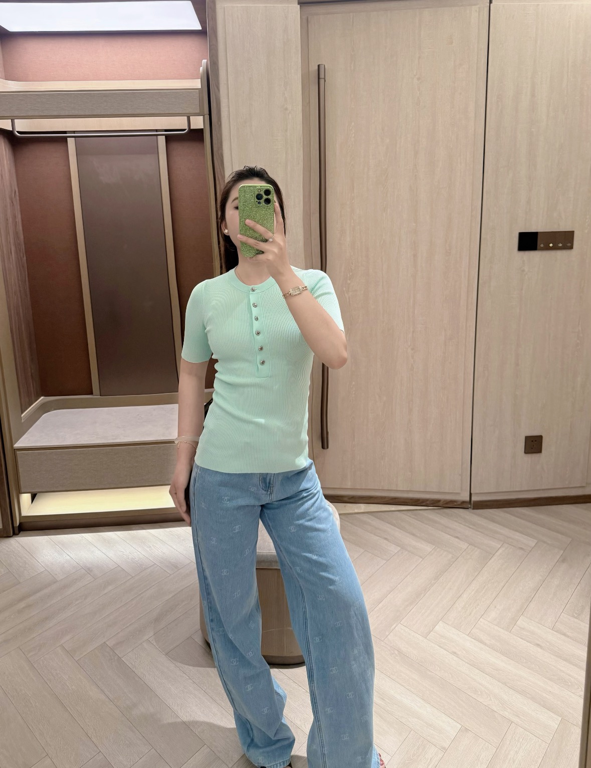 샤넬 여성 반팔 135377 Chanel T Shirt 썸네일 이미지